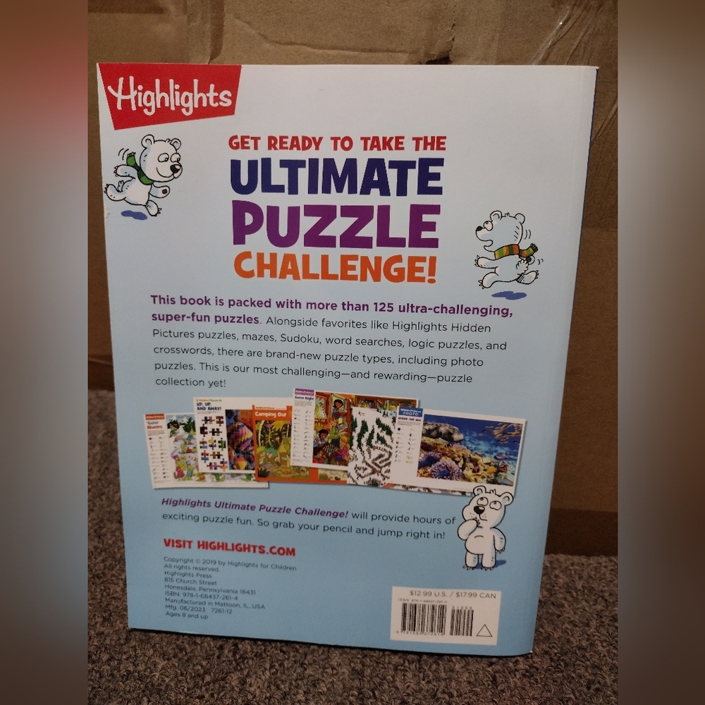 Highlights Ultimate Puzzle Challenge - Multicolor - Picture 2 of 2